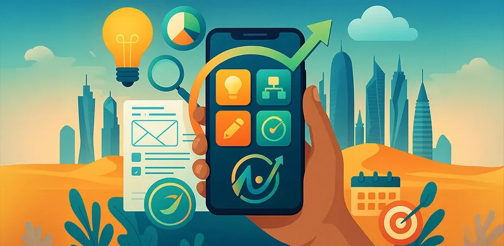 The Complete Guide to Mobile App Development in Qatar - From Idea to Launch - الدليل الكامل لتطوير تطبيقات الجوال في قطر - من الفكرة إلى الإطلاق